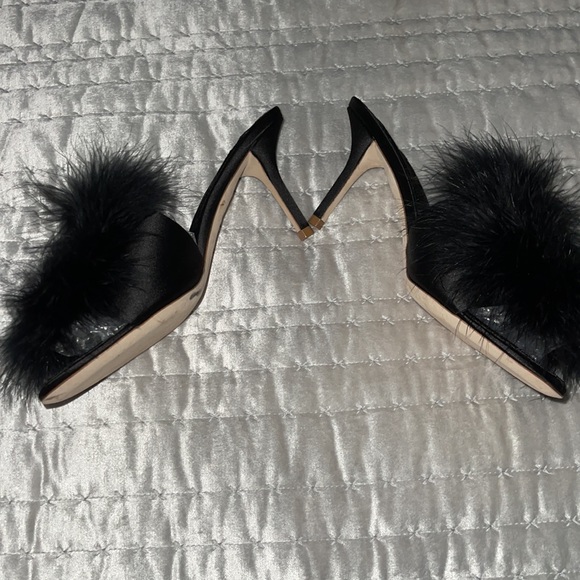 Louis Vuitton 100% Authentic GORGEOUS PAIR of slip on heels w rhinestones. - Picture 4 of 14